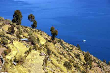 Pérou  Lac Titicaca Isla Taquile 