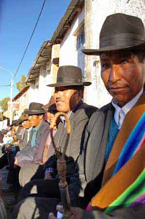 Pérou  lac Titicaca, l'île Amantani 