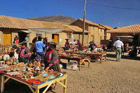 Pérou  Temple de Wiracocha à Raqchi  