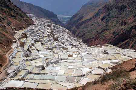 Pérou Salinas de Maras salines 