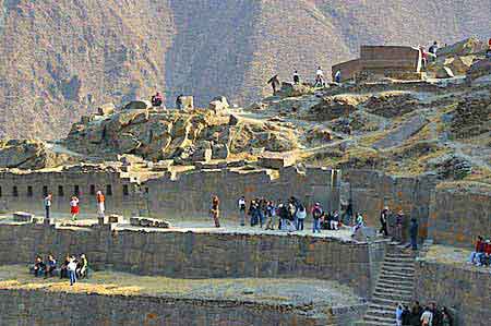 Pérou forteresse d' Ollantaytambo  