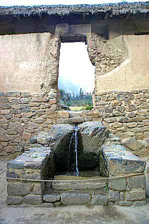 Pérou forteresse d' Ollantaytambo  