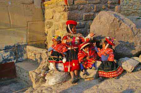 Pérou forteresse d' Ollantaytambo  