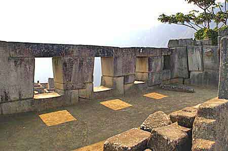 Pérou site inca du Machu Picchu