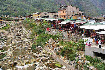 Pérou  Aguas Calientes   