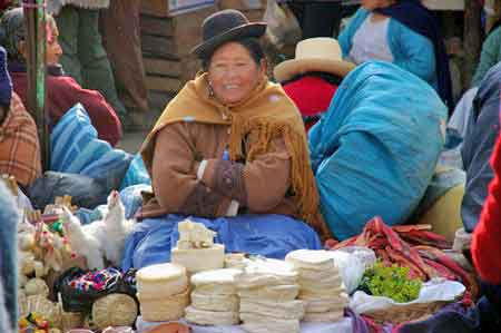 Pérou  le marché de Pisac  