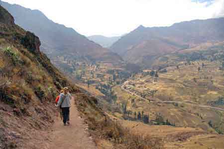Pérou Pisac la vallée sacrée des Incas  