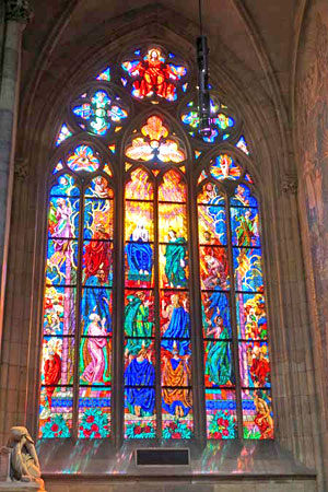 vitraux de la cathédrale Saint Guy