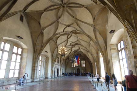 salle Vladislav - chateau de Prague