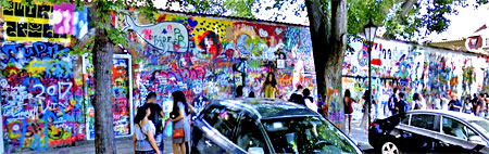 Prague Mur John Lennon