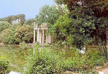  jardins  villa Borghèse Rome 