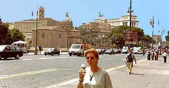 glace italienne  rome  