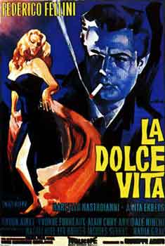 affiche du film : la dolce vita