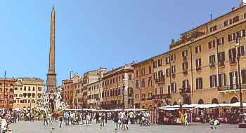  Rome Piazza Navona  place de Navone