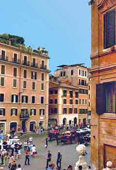 piazza di spagna, place d'Espagne Rome