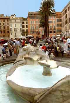 piazza di spagna, place d'Espagne Rome