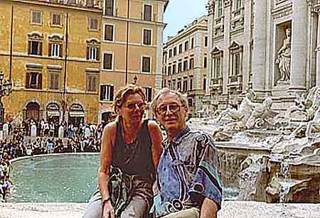 la fontaine de Trevi a Rome