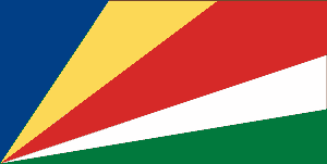 le drapeau des Seychelles