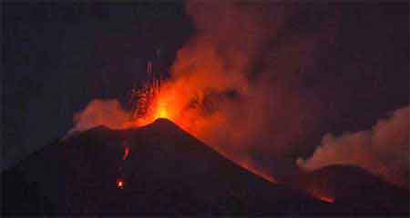 Etna éruption