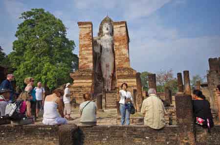 temple historique  de Sukhotha&iuml; - Thailande