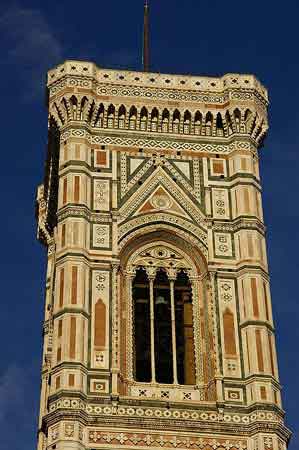 Florence campanile de Giotto Toscane Italie