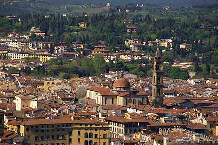 Florence campanile de
						Giotto.Toscane Italie