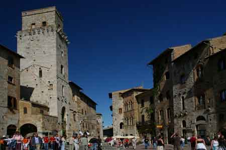 San Gimignano  Toscane Italie