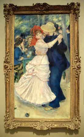 le bal  Bougival-  Auguste Renoir - museum Of Fine Arts Boston