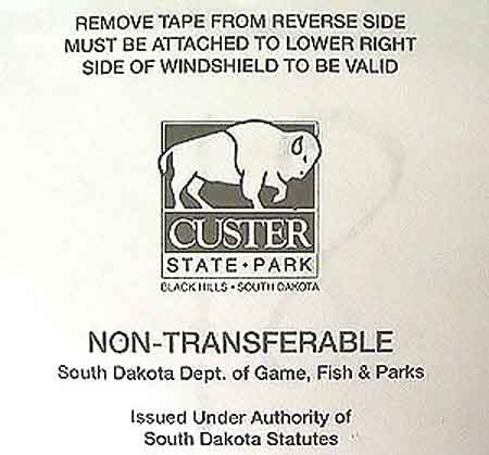 Custer state park Collines noires South Dakota