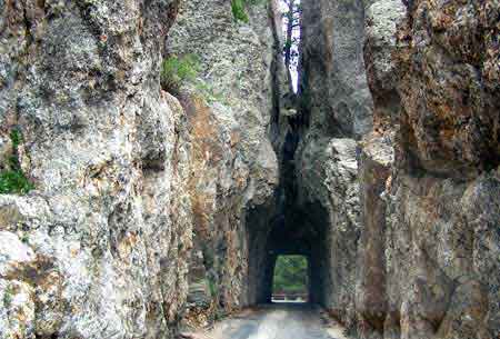 neddles Highway eye tunnel collines noires du Dakota du Sud 