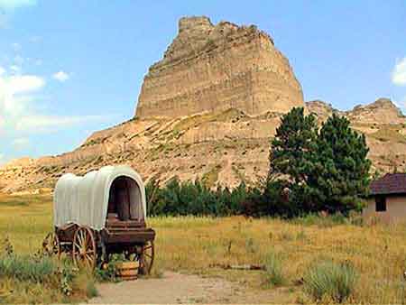 oregon trail Nebraska  Mitchell Pass