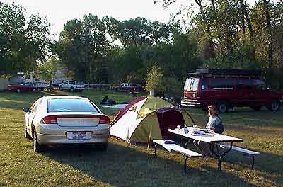 vernal camping Utah