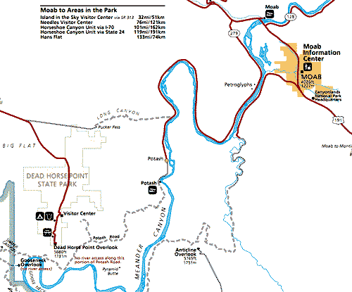 carte de long Canyon