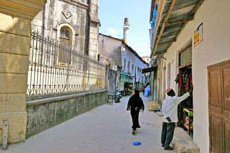 Stonetown cathédrale St Joseph  Zanzibar Tanzanie