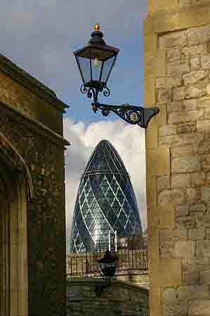 The Gherkin la tour de Londres