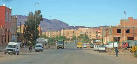 Route de Teneghir - sud du maroc