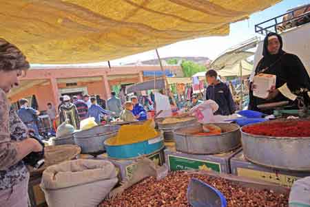 Rissani - sud du maroc - souk tri hebdomadaire