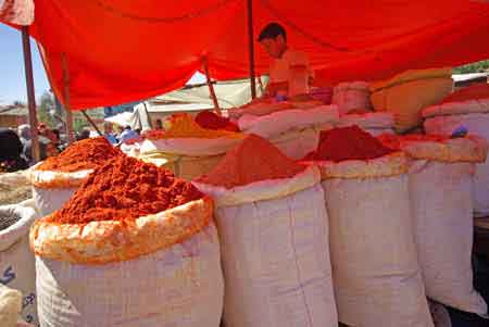 Rissani - sud du maroc - souk tri hebdomadaire