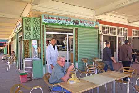 Erfoud, grand sud maroc - restauration locale