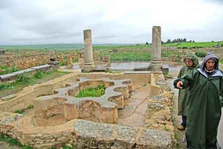 Volubilis, ville romaine, nord du Maroc