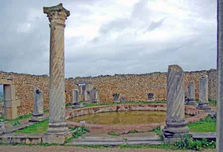 Volubilis, ville romaine, nord du Maroc