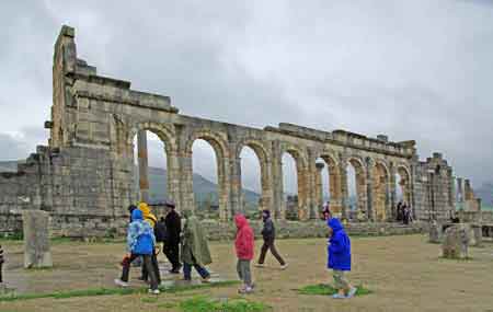 Volubilis, ville romaine, nord du Maroc