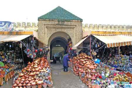 Place Hedime Meknès ville impériale du Maroc