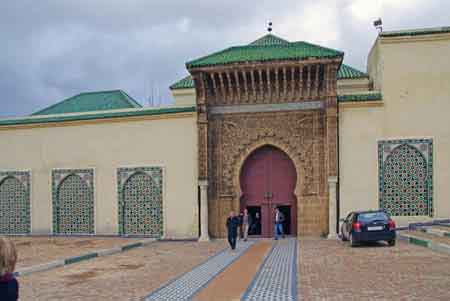 Mausolée de Moulay Ismaël Meknès ville impériale du Maroc