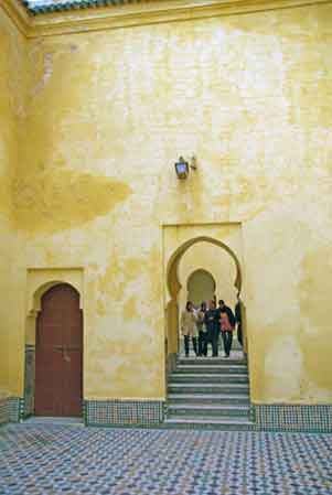 Mausolée de Moulay Ismaël Meknès ville impériale du Maroc