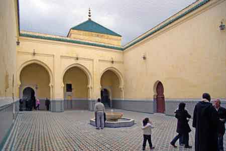 Mausolée de Moulay Ismaël Meknès ville impériale du Maroc