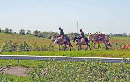 route vers Rabat