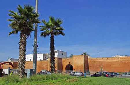 muraille à Rabat