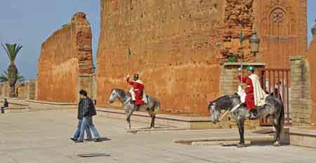 la tour Hassan à Rabat