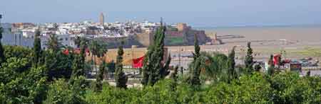 vue sur la Médina de Rabat